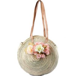 Torebki klasyczne damskie: Torebka w kolorze beżowym – (S)45 x (W)35 x (G)12 cm