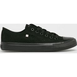 Big Star - Tenisówki. Czarne klapki damskie G-Star RAW, bez wzorów, z gumy, bez zapięcia. Za 219,90 zł.