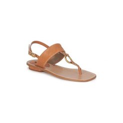 Sandały Marc Jacobs MJ18092. Brązowe sandały damskie marki Marc Jacobs, bez wzorów, bez obcasa, bez zapięcia. Za 1751,20 zł.