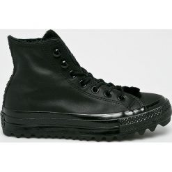 Converse - Trampki. Czarne tenisówki damskie Converse, z materiału. Za 429,90 zł.