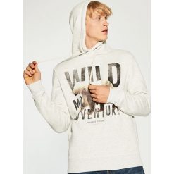 Bluza z kapturem - Kremowy. Białe bluzy damskie House, s, z kapturem. W wyprzedaży za 29,99 zł.