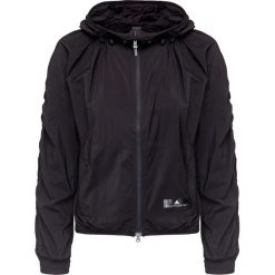 Kurtka ADIDAS BY STELLA McCARTNEY RUN LIGHT JACKET. Czarne płaszcze damskie z nadrukiem, z tkaniny. W wyprzedaży za 519,00 zł.