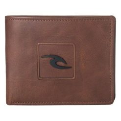 Rip Curl Portfel Męski Brązowy Rider Rfid 2 In 1. Pomarańczowe portfele męskie marki Rip Curl, ze skóry. Za 217,00 zł.