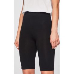 Tally Weijl - Szorty. Czarne szorty damskie TALLY WEIJL, bez wzorów, z elastanu, casualowe. Za 29,90 zł.
