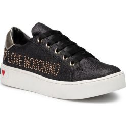 Sneakersy LOVE MOSCHINO - JA15163G18IL0000 Nero. Czarne półbuty damskie Love Moschino, ze skóry ekologicznej. W wyprzedaży za 589,00 zł.