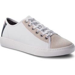 Sneakersy TOMMY JEANS - Color Mix Light Sneaker EM0EM00124 White 100. Białe sneakersy męskie Tommy Jeans, bez zapięcia. W wyprzedaży za 259,00 zł.