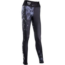 Spodnie dresowe damskie: OLIMP Spodnie damskie Olimp Galaxy czarne r. L (SGalaxy)