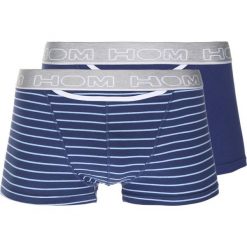 HOM POP BRIEFS 2 PACK Panty navy/blue. Niebieskie slipy męskie HOM, z bawełny. Za 129,00 zł.