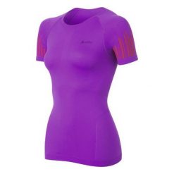Topy sportowe damskie: Odlo Koszulka damska Evolution Cool Trend fioletowo-różowa r. M (182101)