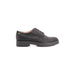 Derby Liu Jo S65075 P0227 / Allacciata Maschile. Czarne półbuty damskie Liu Jo, bez wzorów, bez obcasa, bez zapięcia. Za 199,00 zł.