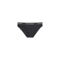 Figi Emporio Armani CC317-163334-07320. Czarne skarpetki damskie Emporio Armani, bez wzorów. Za 189,00 zł.