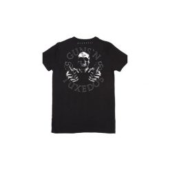 T-SHIRT GUNSLINGER. Czarne t-shirty męskie marki Guns&tuxedos, s, bez wzorów, klasyczne, z klasycznym kołnierzykiem. Za 219,00 zł.