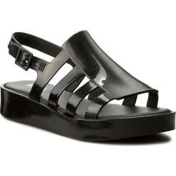 Sandały MELISSA - Boemia Platform Ad 31932 Black 01003. Czarne klapki damskie Melissa, bez wzorów, z tworzywa sztucznego, bez obcasa. W wyprzedaży za 209,00 zł.