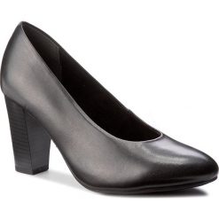 Półbuty TAMARIS - 1-22431-29 Black 001. Szare półbuty damskie skórzane marki Tamaris, na sznurówki. W wyprzedaży za 169,00 zł.