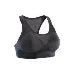 Stanik Do Biegania Classic. Czarne biustonosze sportowe damskie KALENJI, xs, z elastanu, do biegania. Za 39,99 zł.