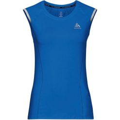 Odlo Koszulka damska s/l Zeroweight Ceramicool niebieska r. S (312291). Niebieskie bluzki damskie marki Odlo, l. Za 183,43 zł.
