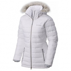 Columbia Kurtka Zimowa Damska Ponderay Jacket White S. Białe kamizelki damskie Columbia, na zimę, s, bez wzorów, sportowe, bez kaptura. W wyprzedaży za 599,00 zł.