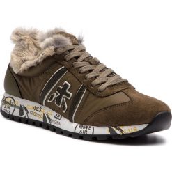 Sneakersy PREMIATA - Lucy-D 2622 Zielony. Zielone półbuty damskie marki Premiata, na co dzień, bez wzorów, ze skóry, bez obcasa, na płaskiej podeszwie, bez zapięcia. W wyprzedaży za 709,00 zł.