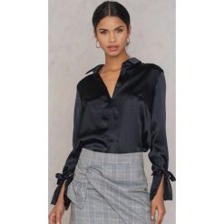 Koszule damskie: Rut&Circle Plisowana koszula Maci – Black