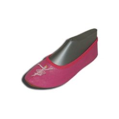 Buciki niemowlęce: BECK Girls Buty do gimnastyki BALLERINA pink