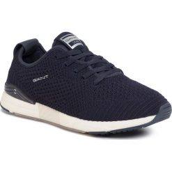 Sneakersy GANT - Brentoon 20638474 Marine G69. Niebieskie sneakersy męskie GANT, na co dzień, bez wzorów, ze skóry, marine, bez zapięcia. Za 469,00 zł.