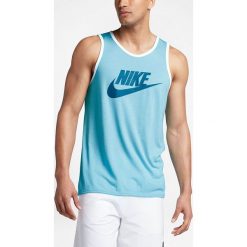 Nike Koszulka M NSW TANK ACE LOGO niebieska r. XL (779234 499-S). Niebieskie koszulki sportowe męskie Nike, m. Za 85,00 zł.