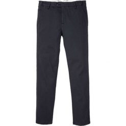 Spodnie chino z wygodnym paskiem Regular Fit bonprix antracytowy wzorzysty. Szare spodnie męskie bonprix, m. Za 129,99 zł.