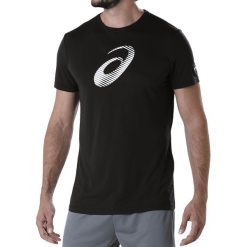 Asics GPX SS Top Tee 155241-0904. Czarne t-shirty męskie Asics, s, z poliesteru. W wyprzedaży za 69,99 zł.
