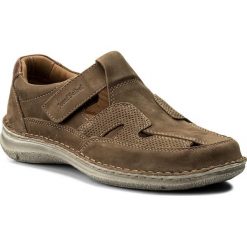 Półbuty JOSEF SEIBEL - Anvers 81 43635 21 300 Braun. Pomarańczowe półbuty męskie Josef Seibel, na co dzień, bez wzorów, ze skóry, bez zapięcia. W wyprzedaży za 229,00 zł.