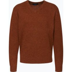 Mc Earl - Sweter męski, pomarańczowy. Pomarańczowe swetry klasyczne męskie marki Mc Earl, s, z wełny. Za 129,95 zł.