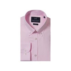 KOSZULA PINK BUTTON DOWN. Różowe koszule męskie marki Guns&tuxedos, m, bez wzorów, klasyczne, polo, bez rękawów. Za 139,99 zł.