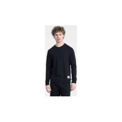 Bluzy Calvin Klein Jeans 000NM1553E SWEATSHIRT. Czarne bluzy męskie Calvin Klein Jeans, m, bez wzorów, z jeansu, bez kołnierzyka, bez rękawów, bez kaptura. Za 198,13 zł.