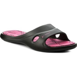 Klapki RIDER - Slide Feet VII Fem 82214 Black/Pink 20753. Czarne klapki damskie Rider, bez wzorów, z tworzywa sztucznego, bez obcasa. W wyprzedaży za 69,00 zł.