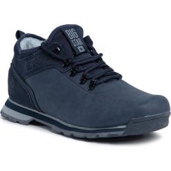 Trekkingi BIG STAR - EE174443 Navy. Niebieskie trapery męskie z syntetyku. Za 199,00 zł.