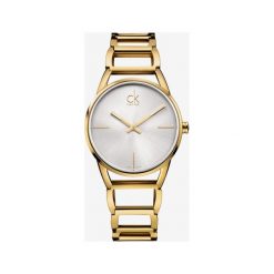 Calvin Klein Stately Zegarek Złoty. Żółte zegarki damskie Calvin Klein, złote. Za 1515,95 zł.