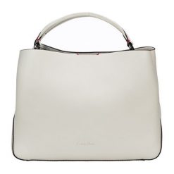 Calvin Klein Torebka Damska Typu Sleek Tote. Szare torebki klasyczne damskie marki Calvin Klein, bez wzorów, bez dodatków. W wyprzedaży za 1078,00 zł.