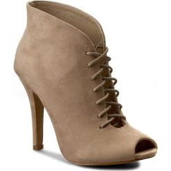 Buty zimowe damskie: Szpilki JENNY FAIRY – W16SS267-2 Beżowy