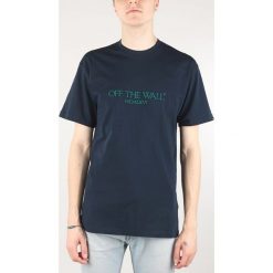 Vans Koszulka Niebieski. Niebieskie podkoszulki męskie Vans, xxl, z nadrukiem, z bawełny, z krótkim rękawem. Za 128,95 zł.