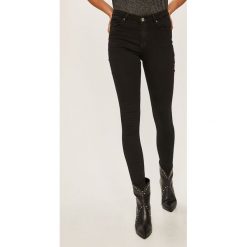 Answear - Jeansy. Czarne jeansy damskie ANSWEAR, s. W wyprzedaży za 99,90 zł.