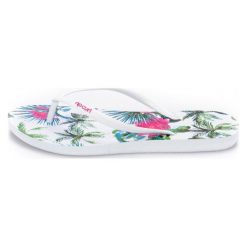 Rip Curl Japonki Damskie 37 Białe. Białe crocsy damskie marki Rip Curl, w kwiaty. W wyprzedaży za 59,00 zł.