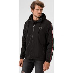 Philipp Plein Sport Kurtka Czarny. Czarne płaszcze męskie Philipp Plein Sport, s, bez wzorów, z poliesteru, sportowe. Za 1751,95 zł.