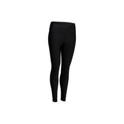 Legginsy fitness kardio 520 damskie. Czarne legginsy damskie do fitnessu marki DOMYOS, xs, z elastanu. Za 74,99 zł.