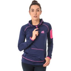 Bluzy rozpinane damskie: IGUANA Bluza damska YARED W Patriot Blue/Magenta r. S