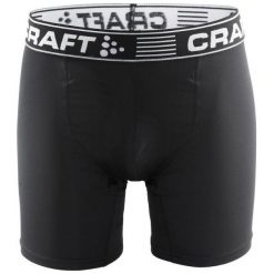 Bokserki męskie: Craft Bokserki męskie Greatness boxer 6-inch czarne r. M (1905489 - 9900)