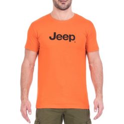 T-shirty męskie: T-shirt w kolorze pomarańczowym