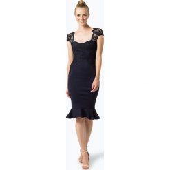 Lipsy - Damska sukienka wieczorowa, niebieski. Niebieskie sukienki damskie koronkowe marki Lipsy, eleganckie. Za 299,95 zł.