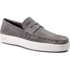 Mokasyny JOOP! - Zenon 4140004416 Light Grey 801. Szare mokasyny męskie JOOP!, ze skóry, klasyczne. Za 659,00 zł.