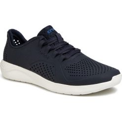 Półbuty CROCS - Literide Pacer M 204967 Navy/White. Niebieskie klapki męskie Crocs, bez wzorów, z tworzywa sztucznego. Za 269,00 zł.