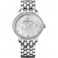 RABAT ZEGAREK GIRARD PERREGAUX CAT'S EYE SMALL SECONDS 80484D11A161-11A. Szare zegarki damskie GIRARD-PERREGAUX, złote. W wyprzedaży za 43670,00 zł.
