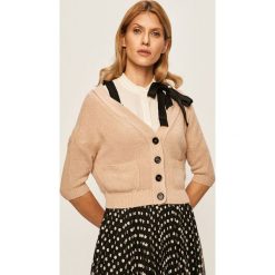 Red Valentino - Kardigan. Różowe swetry damskie Red Valentino, s, bez wzorów, z bawełny. Za 1449,00 zł.